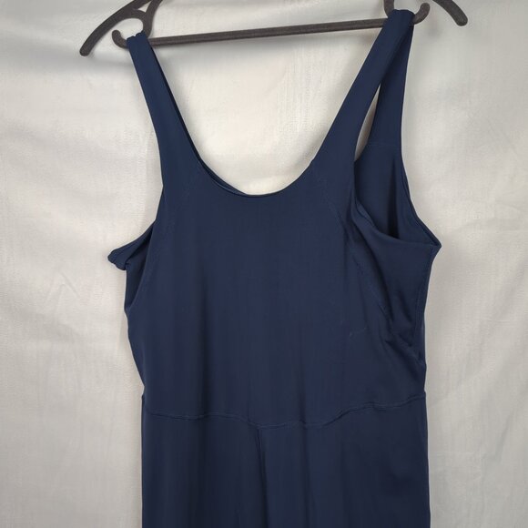 Dark Blue Flared Pantsuit - Picture 5 of 7